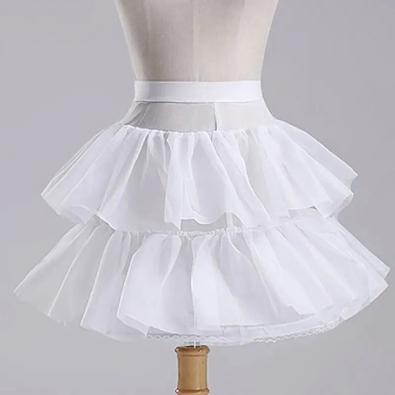 Charming Flower Girl Petticoats - Versatile Underskirts for Weddings, Parties, and Cosplay