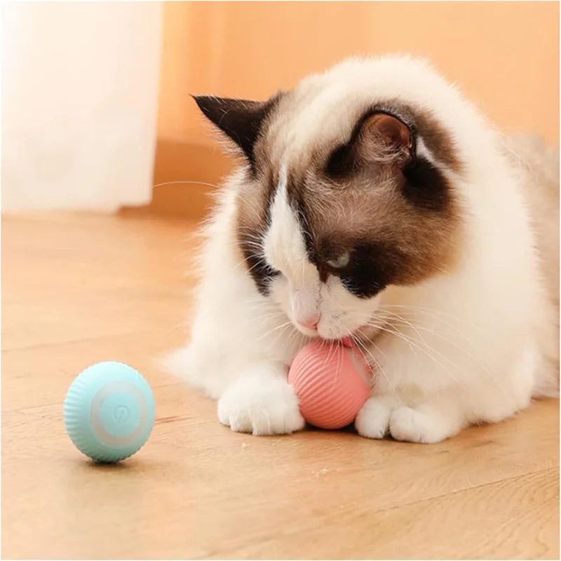 Exciting Smart Cat Ball: Automatic Rolling Electric Toy for Engaging Playtime and Training!