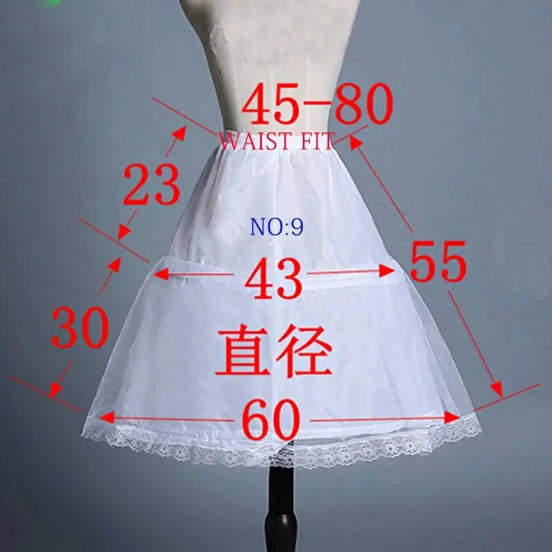 Charming Flower Girl Petticoats - Versatile Underskirts for Weddings, Parties, and Cosplay