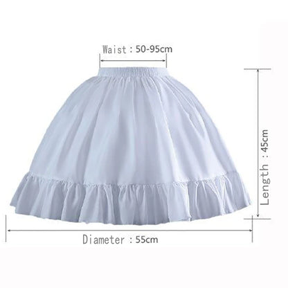 Charming Flower Girl Petticoats - Versatile Underskirts for Weddings, Parties, and Cosplay