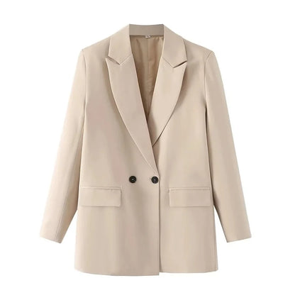 Elevate Your Office Style with the TRAF Women's Blazer - Versatile Colors for Every Season