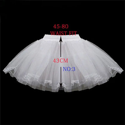 Charming Flower Girl Petticoats - Versatile Underskirts for Weddings, Parties, and Cosplay