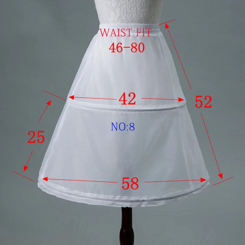 Charming Flower Girl Petticoats - Versatile Underskirts for Weddings, Parties, and Cosplay