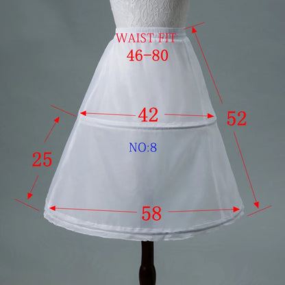 Charming Flower Girl Petticoats - Versatile Underskirts for Weddings, Parties, and Cosplay