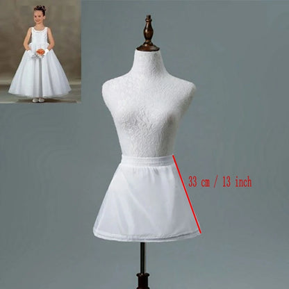 Charming Flower Girl Petticoats - Versatile Underskirts for Weddings, Parties, and Cosplay