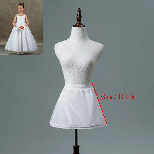 Charming Flower Girl Petticoats - Versatile Underskirts for Weddings, Parties, and Cosplay