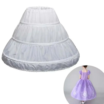 Charming Flower Girl Petticoats - Versatile Underskirts for Weddings, Parties, and Cosplay